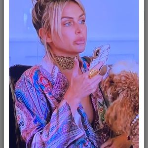 XS Zara Paisley Blazer as seen on Lala Kent on Vanderpump Rules